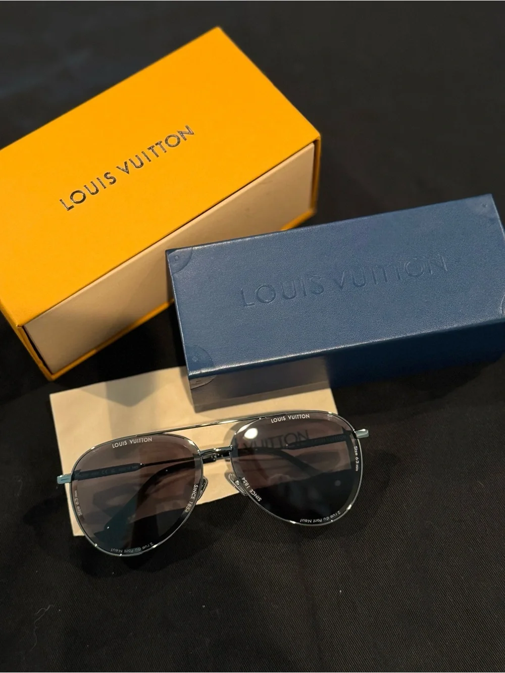 Louis Vuitton Super Vision Pilot Sunglasses